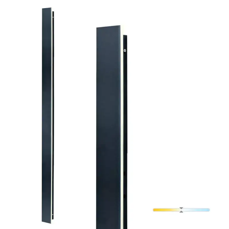 Expressz kézbesítés Garden wall lamp LED MIRANA 25W 120cm 4000K IP44 black Kobi KOBI-004722 SpectrumLED