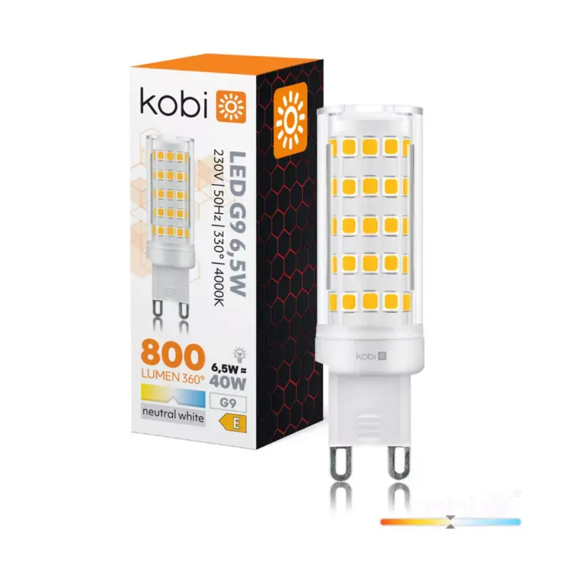 Árcsökkenés LED bulb G9 6,5W 4000K Kobi KOBI-004293 KOBI