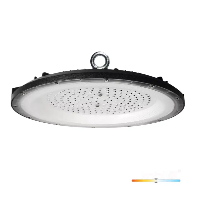 Expressz kézbesítés GRAZA Csarnokvilágító, 90°, IP65, IK10, 200 W, Természetes fehér, fekete KOBI-003723 KOBI