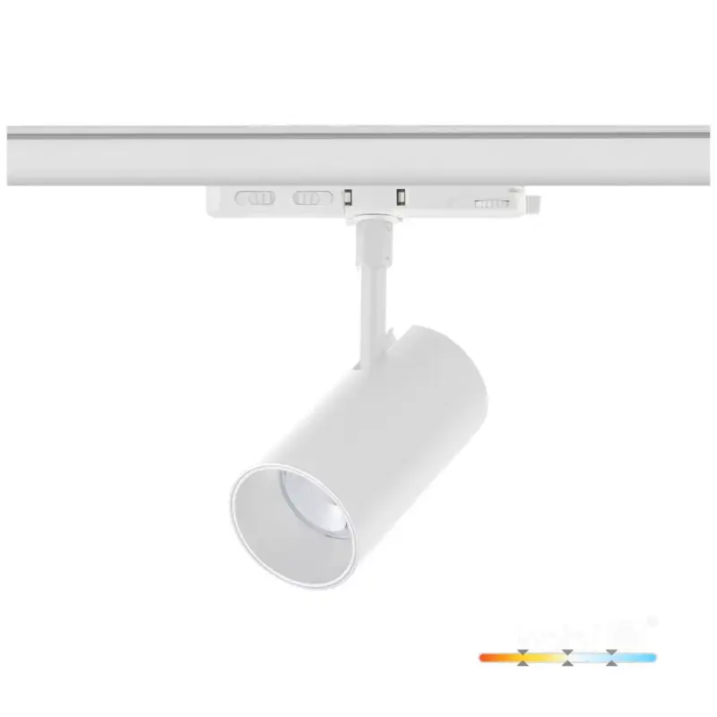 Végkiárusítás NEXTRACK CORE háromfázisú sínes lámpa, 20W, 36°, CRI 90, Szabályozható színhőmérséklet, Fehér KOBI-001722 SpectrumLED