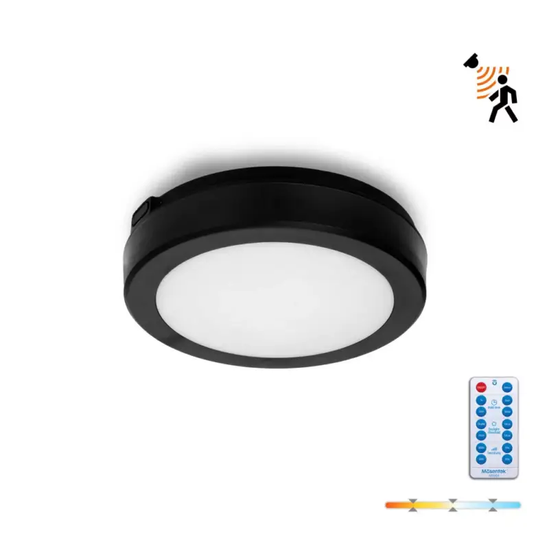 Ceiling lamp LED NAIROS G2 12W 3CCT LX IP65 black Kobi Premium KOBI-001702 KOBI Legjobb ár