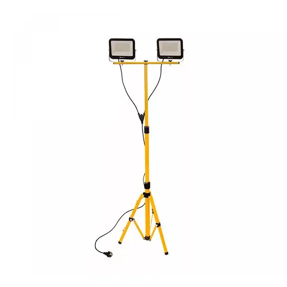 TRIPOD állvány + Noctis LED-reflektor, 100°, IP65, 2x50 W, Természetes fehér, Fekete SLI029051NW_TRIPOD_PW SpectrumLED Ajánlat