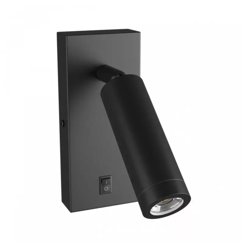 Nézd meg most MADARA SLIM MR11 SWITCH SCONCE 230V IP20 38x95 + base140x60x25 BLACK SLIP003040 SpectrumLED