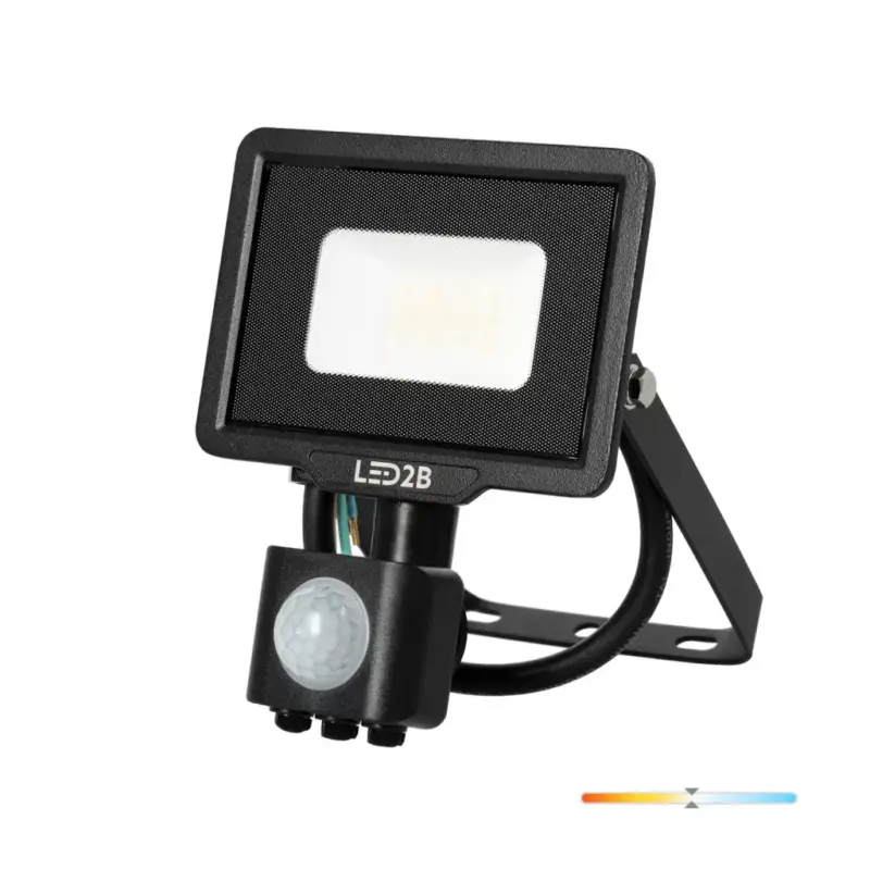 Expressz szállítás MHC LED-reflektor, 120°, IP65, 10 W, Természetes fehér, fekete KOBI-001664 SpectrumLED