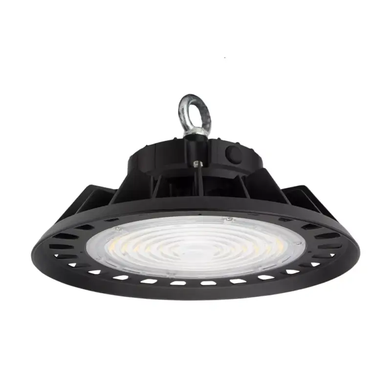 Csak ma PLATEO 3 Csarnokvilágító, 90°, IP65, IK08, 100 W, szabályozható, Természetes fehér, fekete SLI044017NW_PW_DALI SpectrumLED