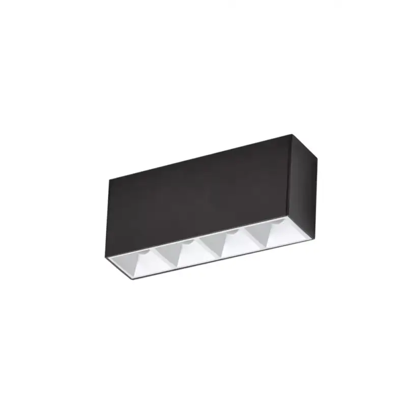 ALLDAY INSPIRE ONE DARK LIGHT Lineáris lámpa, 10W, 50°, IP20, Meleg fehér, fekete, 5 év garancia WOJP07826 SpectrumLED Vásárlói kedvenc