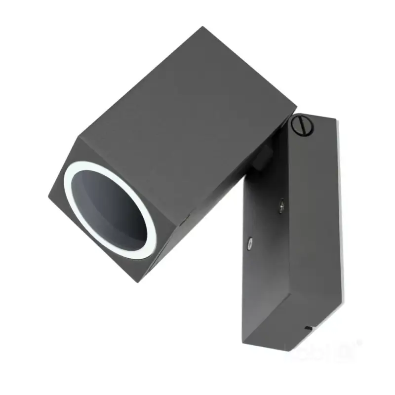 Garden wall lamp QUAZAR 15 1xGU10 IP44 grey Kobi KOBI-002278 KOBI Biztonságos vásárlás