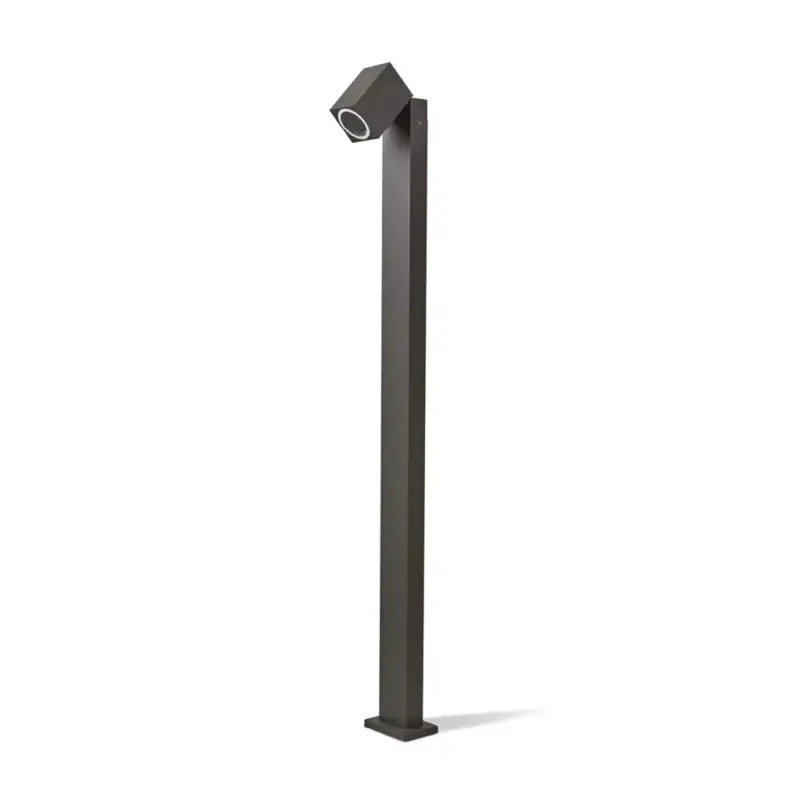Bollard lamp QUAZAR 15S 1xGU10 IP44 black Kobi KOBI-002276 SpectrumLED Biztonságos fizetés