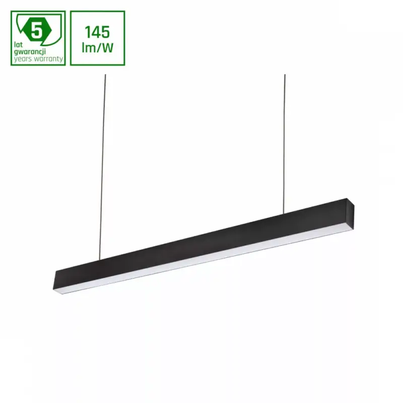 Nézd meg most ALLDAY INSPIRE ONE Lineáris lámpa, 17W, 115°, IP20, CASAMBI, Meleg fehér, fekete, 5 év garancia WOJP10548 SpectrumLED