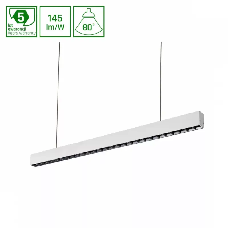 Akciós ár ALLDAY INSPIRE ONE DARK LIGHT Lineáris lámpa, 17W, 80°, IP20, DALI, Természetes fehér, fehér, 5 év garancia WOJP10544 SpectrumLED