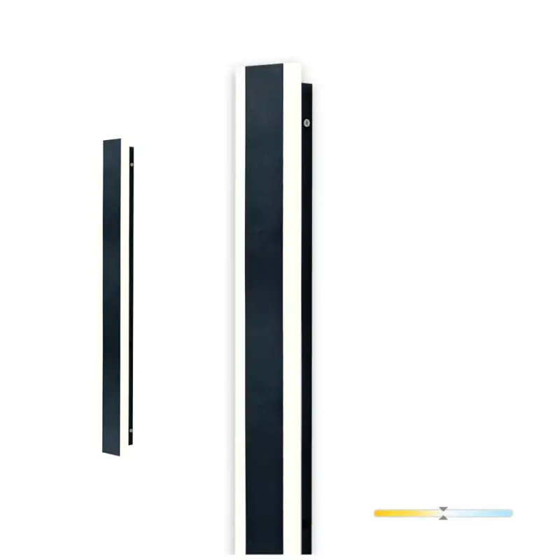 Garden wall lamp LED MIRANA S 12W 60cm 4000K IP44 black Kobi KOBI-004718 SpectrumLED Expressz szállítás