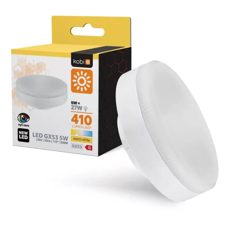 LED bulb GX53 5W 3000K Kobi KOBI-004666 SpectrumLED Ne maradj le