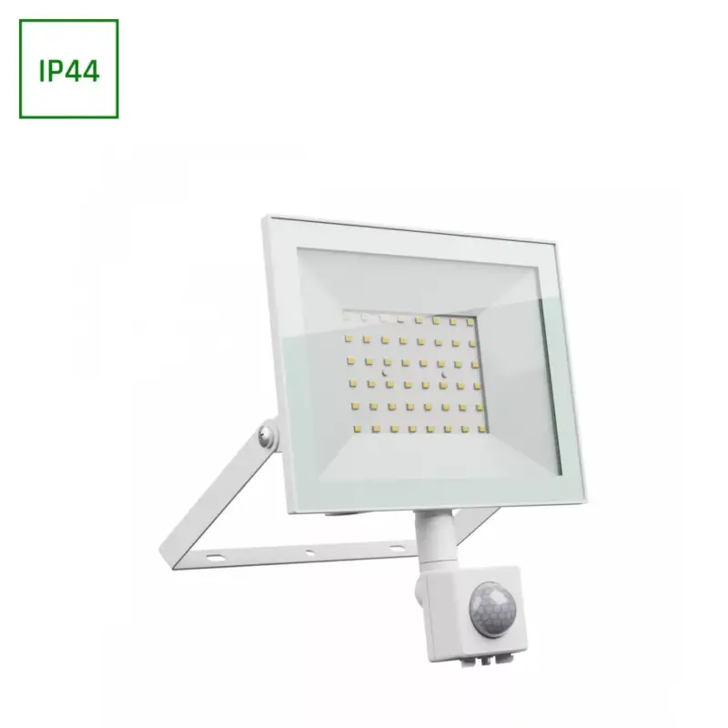 NOCTIS LUX 4 LED-reflektor, 100°, IP44, 50 W, Természetes fehér, fehér SLI029077NW_CZUJNIK_PW SpectrumLED Legnépszerűbb
