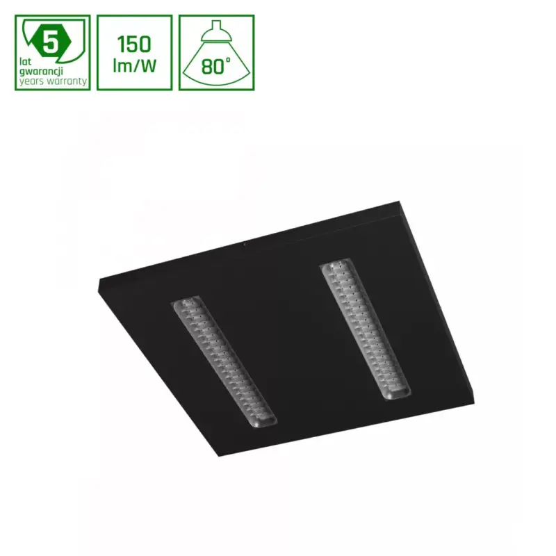 Olcsóbb ALGINE DOPPIO LED-panel, 40 W, IP20, 600x600 mm, Természetes fehér, 5 év garancia SLI035093NW_PW SpectrumLED