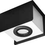 Plafon STEREO 1 czarny KOBI-000930 KOBI Expressz szállítás
