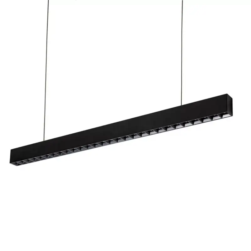 Újdonság ALLDAY INSPIRE ONE DARK LIGHT Lineáris lámpa, 46W, 50°, IP20, szabályozható, Szabályozható színhőmérséklet, fekete, 5 év garancia WOJP06890 SpectrumLED