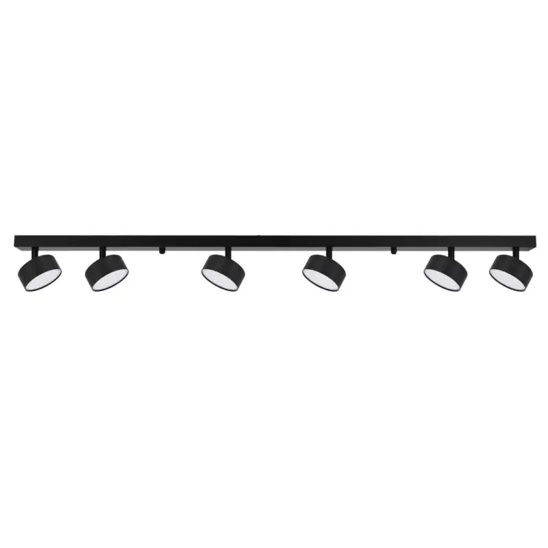 Alacsony ár Ceiling spot lamp LUNVIGO 6xGX53 black Kobi KOBI-004684 SpectrumLED