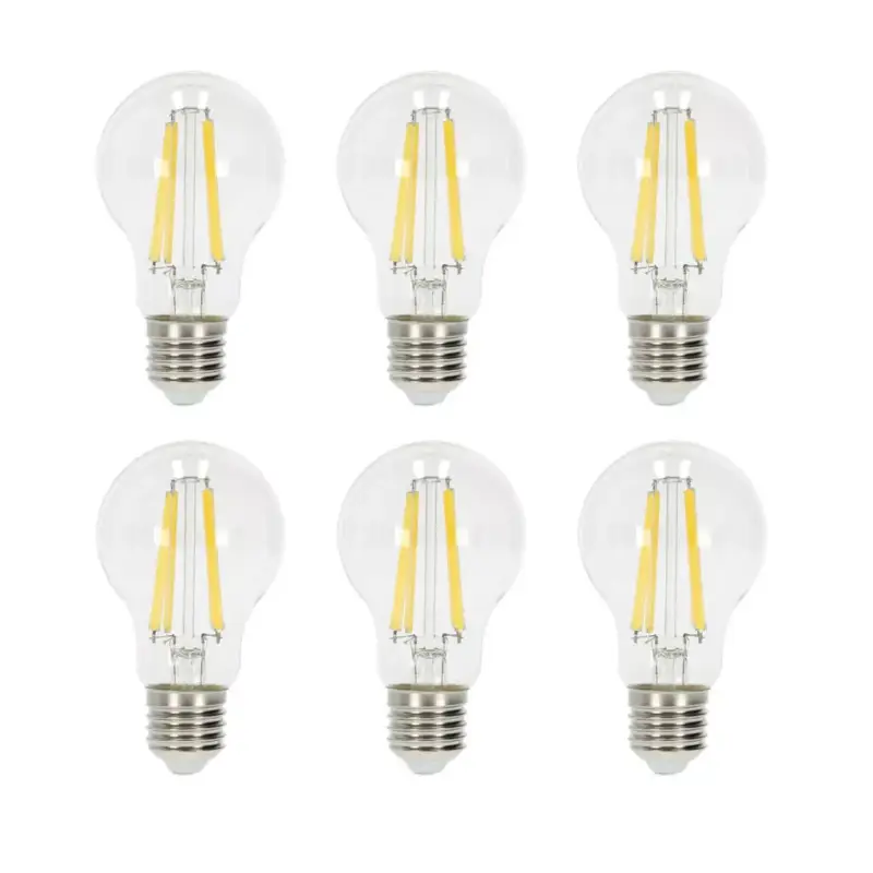 Árengedmény E27 LED-fényforrás, 7 W, filament, Meleg fehér WW K 806lm, KOBI-001143 KOBI