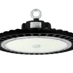Népszerű PHANTOM Csarnokvilágító, 120°, IP65, IK08, 200 W, szabályozható, Természetes fehér, fekete LL-207066 LED line