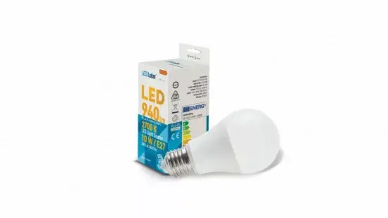 E27 LED-fényforrás, 10 W, Meleg fehér WW K lm, LAB-21-2400-01 LED Labs Biztonságos fizetés