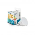 GU10 LED-fényforrás, 3 W, Meleg fehér WW K lm, LAB-21-4107-08 LED Labs Legjobb ár