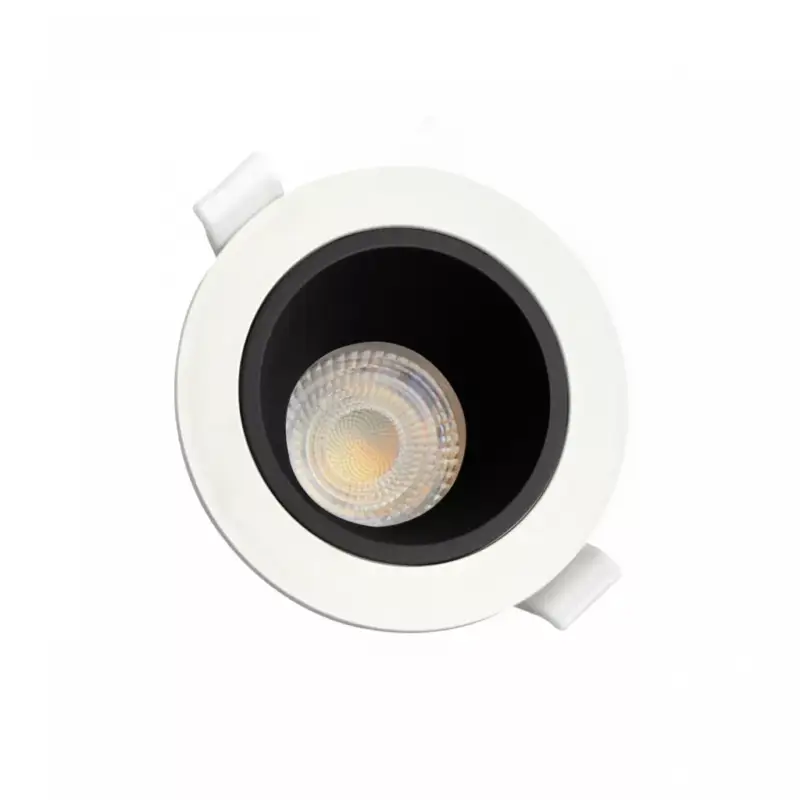 FIALE CORE ANTI-GLARE GU10 IP20 FI95X46MM WHITE BLACK ROUND SLIP001029 SpectrumLED Csak ma