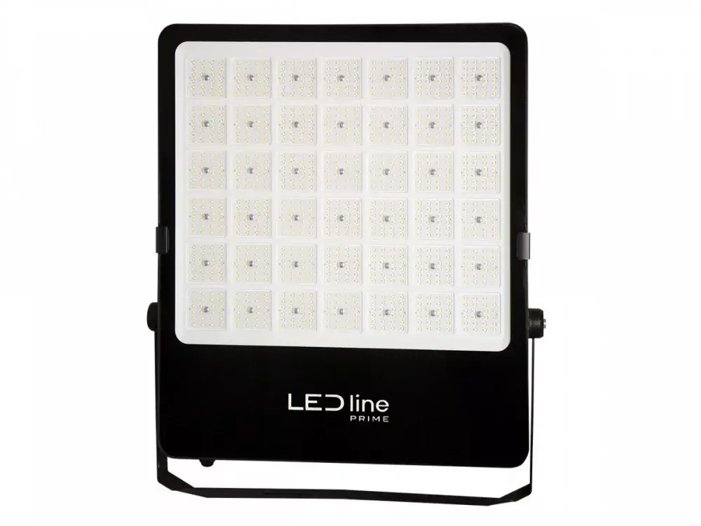 FLUX LED-reflektor, 120°, IP66, 600 W, Természetes fehér, fekete LL-200258 LED line Biztonságos fizetés