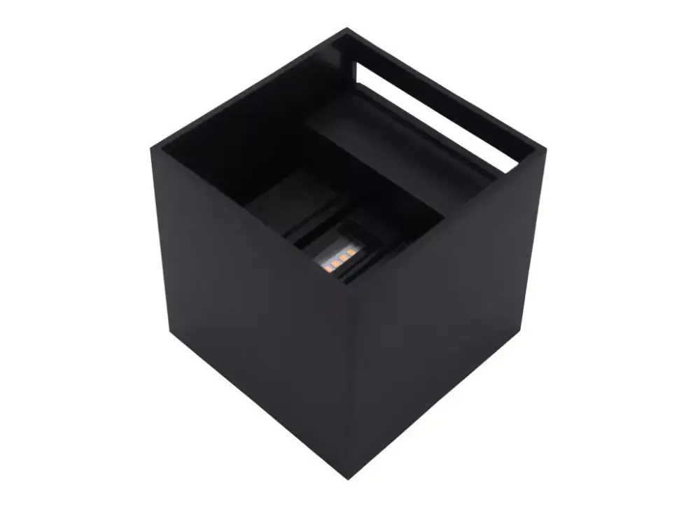 LED wall light 2x3W 4000K IP65 black CUBE LITE LL-478177-II LED line Vásárlói kedvenc