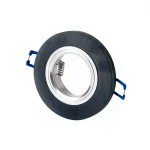 LEDline® downlight glass round black 90x26x10mm frosted GLIKKA LL-241420 LED line Népszerű