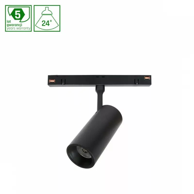 SYSTEM SHIFT SMART- SPOT M TRACK LIGHT FI44X161X106MM 10W 24DEG BLACK CCT/DIM 5 Y WARRANTY WLD40005_SMART SpectrumLED Azonnali szállítás