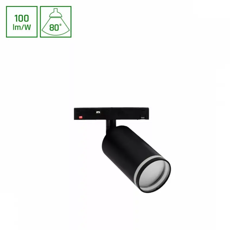 SYSTEM SHIFT BASIC - SPOT S RING LUMINAIREDIRECTIONAL 55X100X160MM 6W 3000K BLACK WLD70012WW SpectrumLED Kihagyhatatlan ajánlat