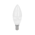 E14 LED-fényforrás, 9 W, szabályozható, Hideg fehér, 5 év garancia CW 6500K lm, LL-201712 LED line Ne maradj le