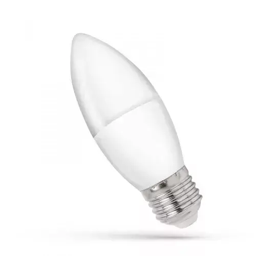 Kiárusítás E27 LED-fényforrás, 4 W, Hideg fehér CW 6000K 340lm, WOJ13037_4W SpectrumLED