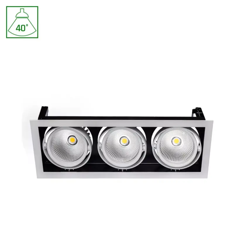 MODERN-DAY 3X1LED COB CITIZEN40DEG 230V3X27W IP20 WW DOWNLIGHT SLI015010WW_230V SpectrumLED Szuper akció