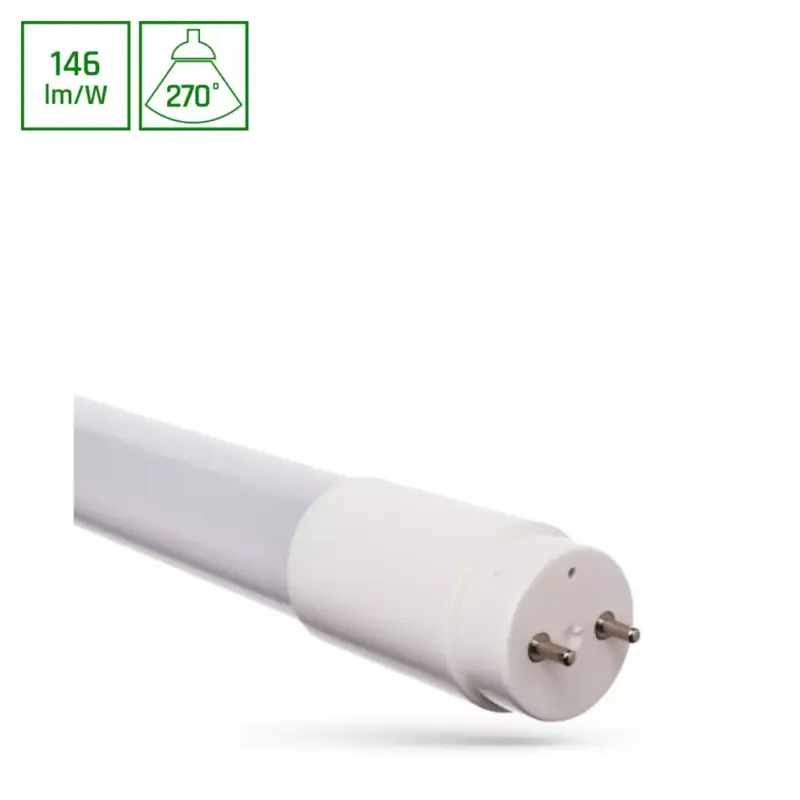 Biztonságos fizetés T8 LED-fénycső 24W, 150 cm, Természetes fehér WOJ22959 SpectrumLED