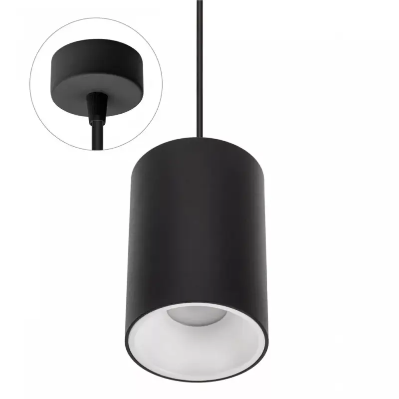 CHLOE ELEMENTO GU10 SUSPENDED LAMP Fekete ROUND BASE SLIP005017_ZWIS SpectrumLED Expressz kézbesítés