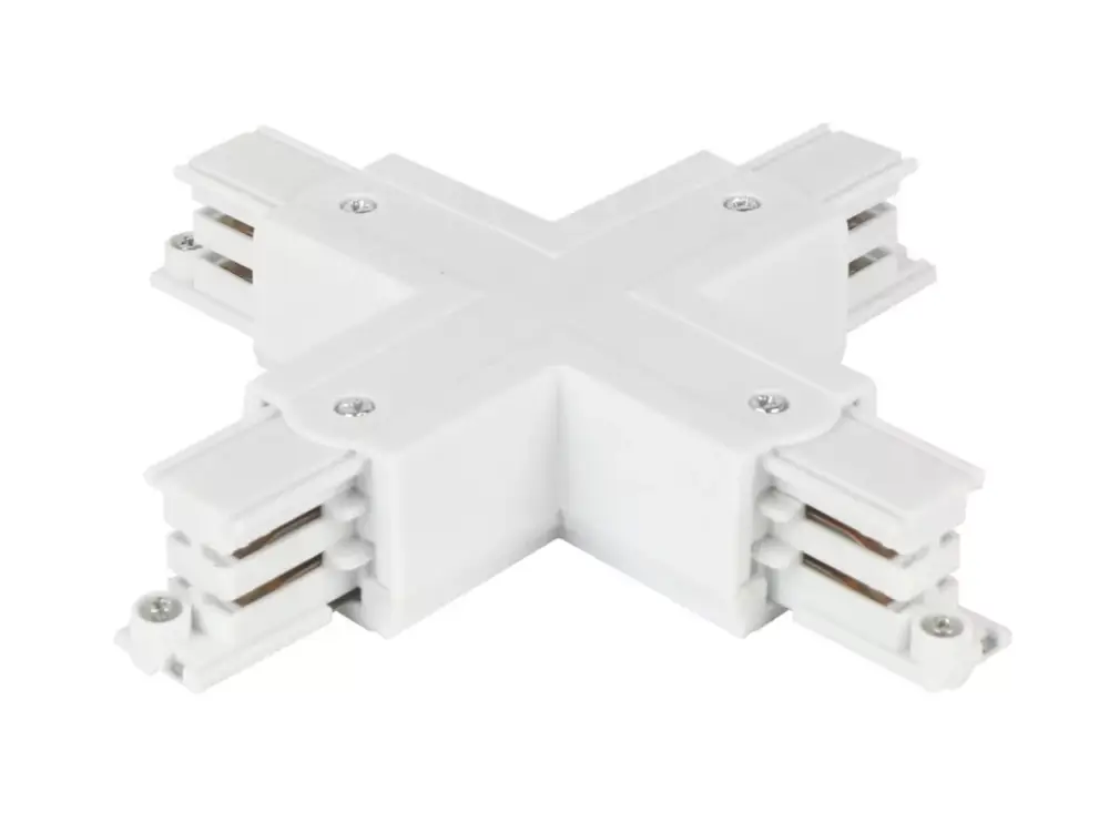 Connector X for 3 phase track LUMICANTO white with feeding PRIME LL-210684 LED line Vásárlói kedvenc