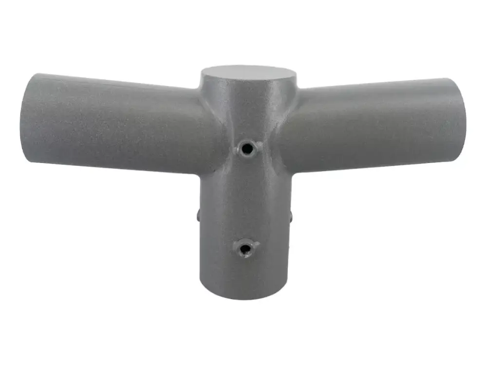 Legjobb ár Bracket for 2 fixtures for folding lighting pole gray