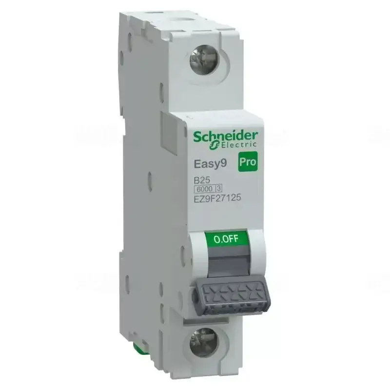 Árcsökkenés EASY9 PRO Kismegszakító, 1P, B, 25A 1 pólusú EZ9F27125 Schneider