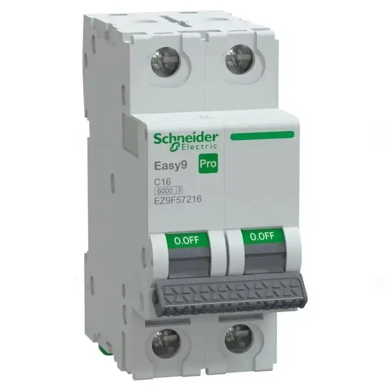 Korlátozott ajánlat EASY9 PRO Kismegszakító, 2P, C, 16A 2 pólusú EZ9F57216 Schneider