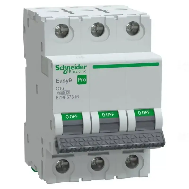 EASY9 PRO Kismegszakító, 3P, C, 16A 3 pólusú EZ9F57316 Schneider Kedvezményes ár