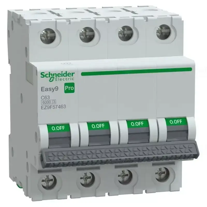 EASY9 PRO Kismegszakító, 4P, C, 63A 4 pólusú EZ9F57463 Schneider Azonnal elérhető