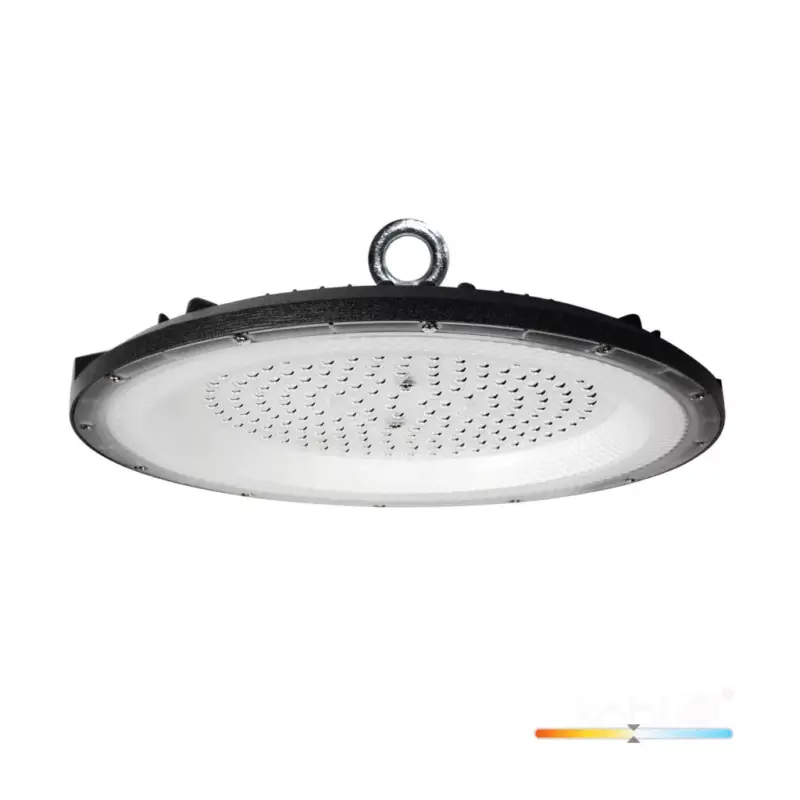 GRAZA Csarnokvilágító, 90°, IP65, IK10, 100 W, Természetes fehér, fekete Szuper akció