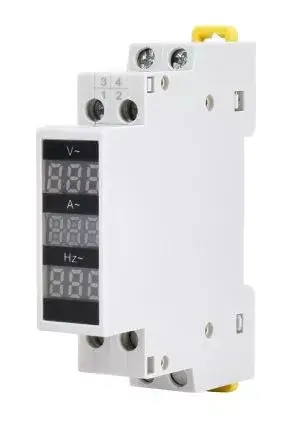 Feszültség/áram/frekvencia jelző 1F digitális 80-500V Schelinger (A16-NVAHZ), Bemko Gyors kiszállítás