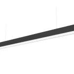 Linear luminaire FUSION 4000K 20W 2600lm 120° IP20 60cm black PRIME PC Cover DALI Alacsony ár