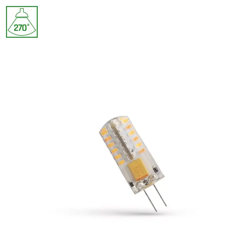 G4 LED-fényforrás 12 V, 2 W, Hideg fehér Akciós ár