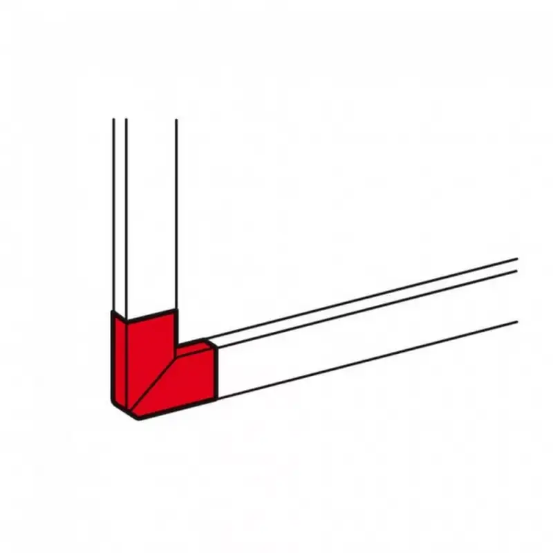 Olcsóbb Legrand DLP alu kanyarelem 50x105 Legrand 011243