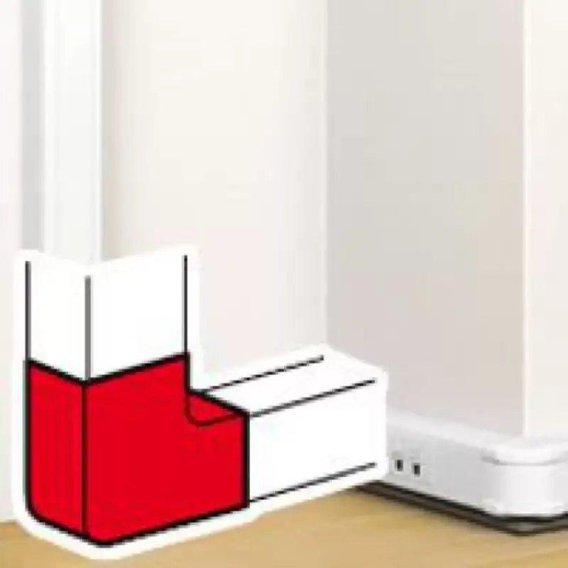 Legrand DLP kanyarelem bepattintható kábelcsatornához, 90°, 80 x 50 mm, fehér Legrand 075641 Akciós ár