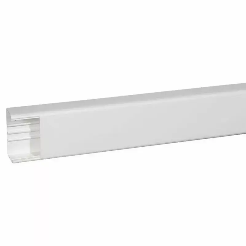 Legrand Univerzális DLP kábelcsatorna, 105 x 50 mm, 85 mm-es hajlékony fedéllel, válaszfal nélkül, Program Mosaic szerelvényekkel szerelhető, 2 m, fehér Legrand 010464 Rendeld meg most