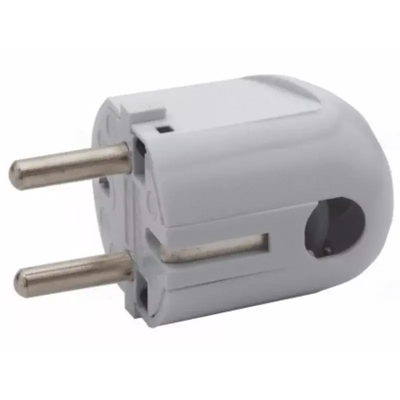 Legrand dugvilla 054365 Földelt csatlakozódugó 16A, 230V, műanyag, fehér, oldalsó kivezetéssel Azonnali szállítás